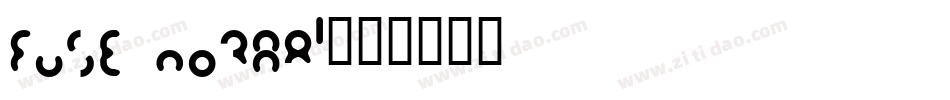 FUSE normal字体转换